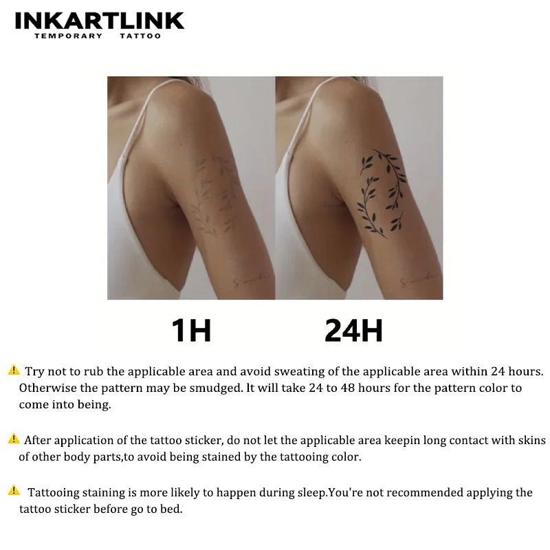 BTS Jungkook Semi Permanent (No Ink) Tattoos