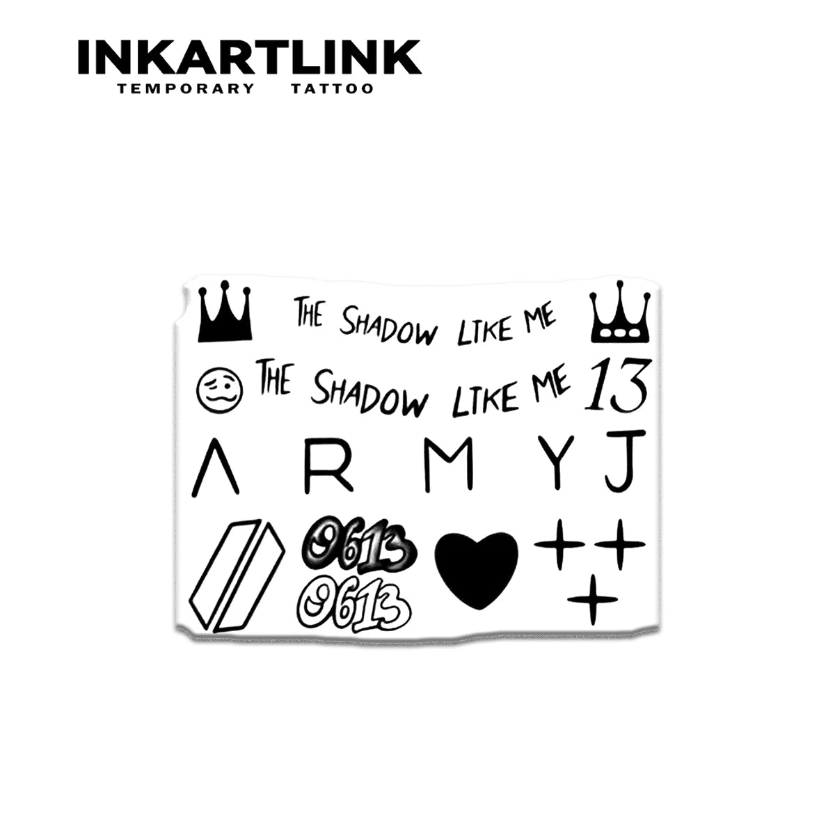 BTS Jungkook Semi Permanent (No Ink) Tattoos