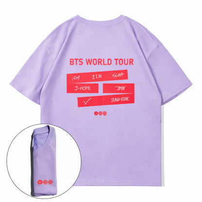ARIRANG ‘BTS World Tour’ Cotton T-Shirt (MULTIPLE OPTIONS) ⭐️