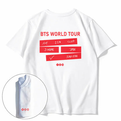 ARIRANG ‘BTS World Tour’ Cotton T-Shirt (MULTIPLE OPTIONS) ⭐️