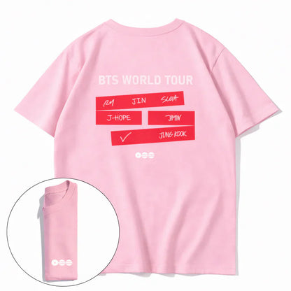 ARIRANG ‘BTS World Tour’ Cotton T-Shirt (MULTIPLE OPTIONS) ⭐️