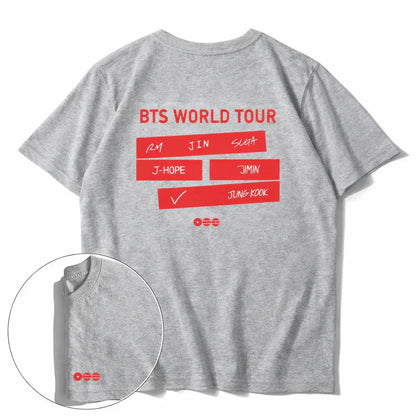 ARIRANG ‘BTS World Tour’ Cotton T-Shirt (MULTIPLE OPTIONS) ⭐️