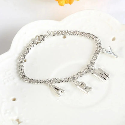 ARMY BTS Steel Bracelet🟣