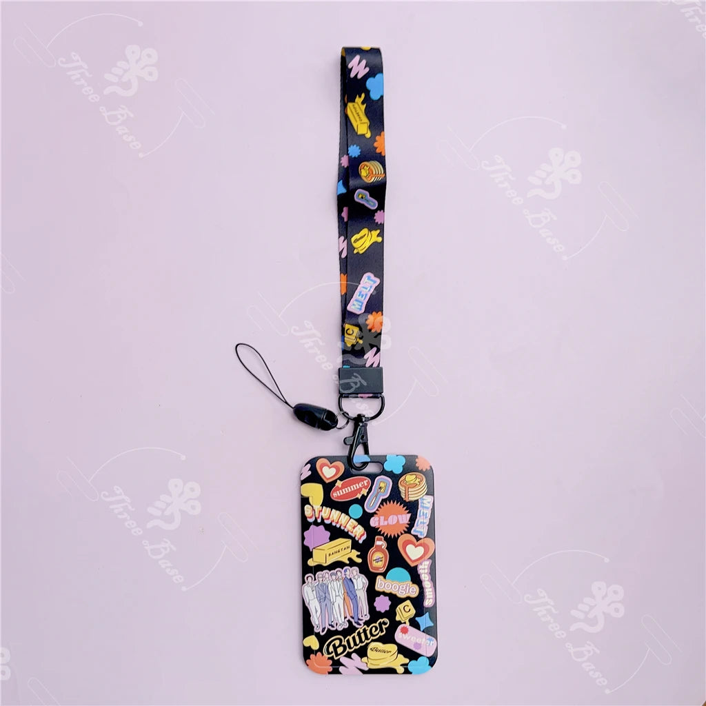 BTS Album Card holder lanyards