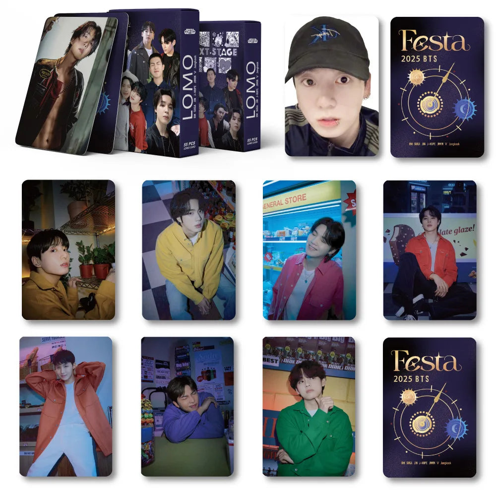 BTS Exclusive Group Photo-Cards 55pcs set