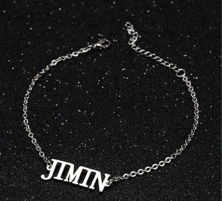 BTS members Personalised Rings, Bracelets & Necklaces (MULTIPLE OPTIONS)