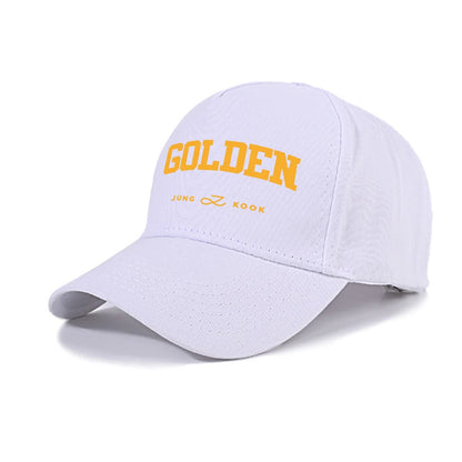 Junkgkook ‘ Golden’ Baseball Cap 🧢 ( Multiple options)