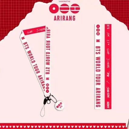 Arirang World Tour Lanyards & Photo-Card Holder 💜