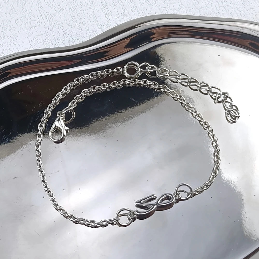 Jungkook Golden Logo Bracelet ⭐️