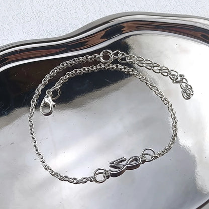 Jungkook Golden Logo Bracelet ⭐️
