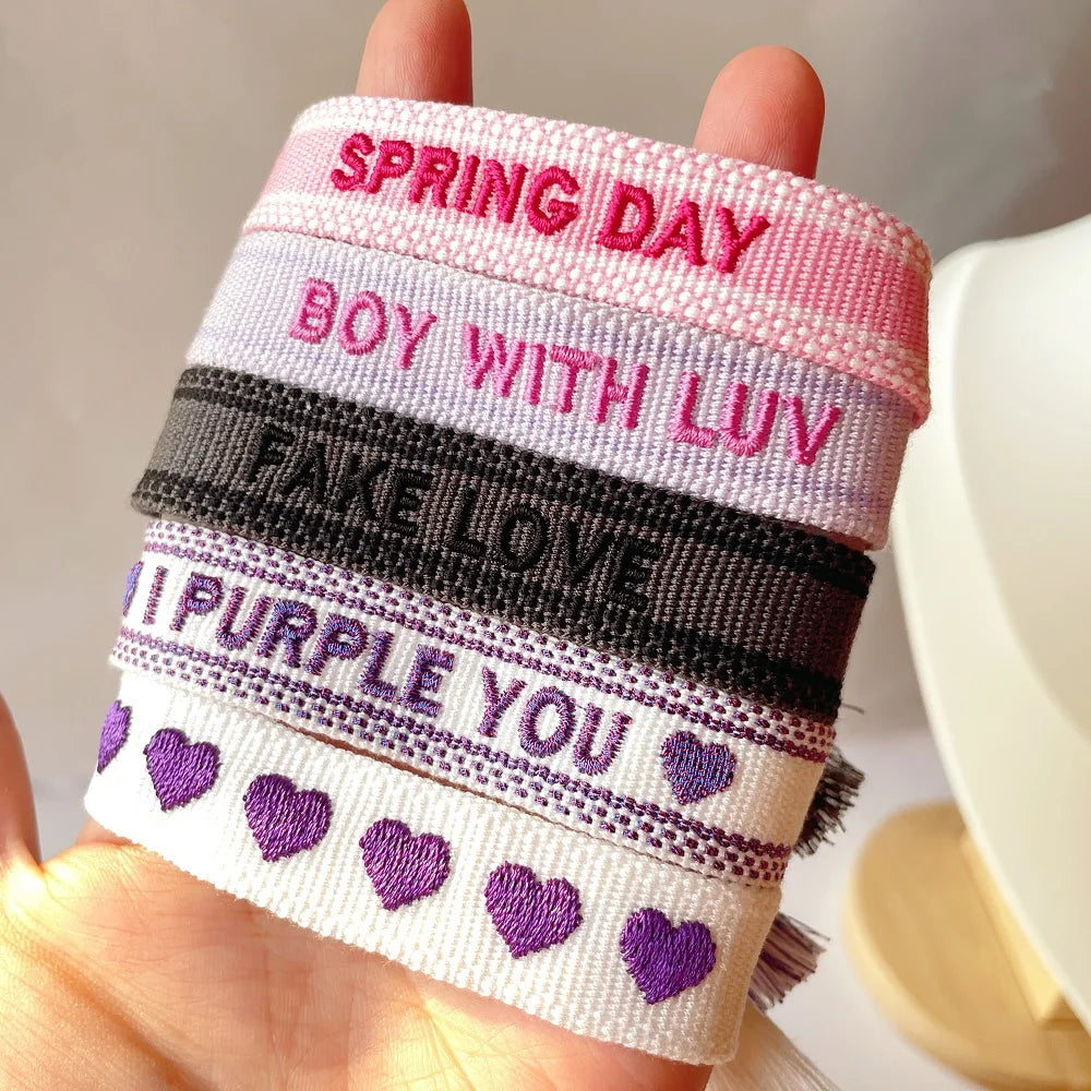 BTS Album Hand-Made Bracelets