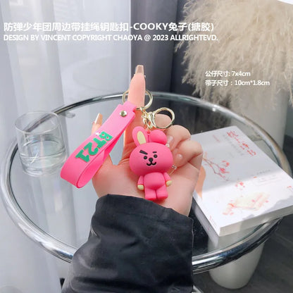 BT21 Character KeyChains