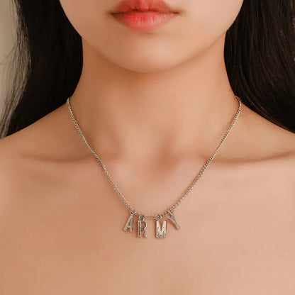 BTS ARMY Necklace Warn By BTS ✨