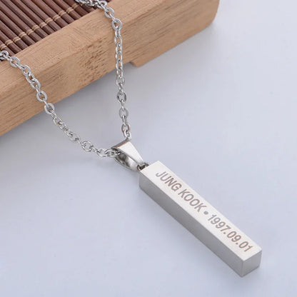 BTS members Personalised Rings, Bracelets & Necklaces (MULTIPLE OPTIONS)