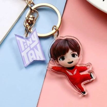 TinyTan BTS Keychains