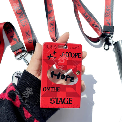 BTS Album Card holder lanyards