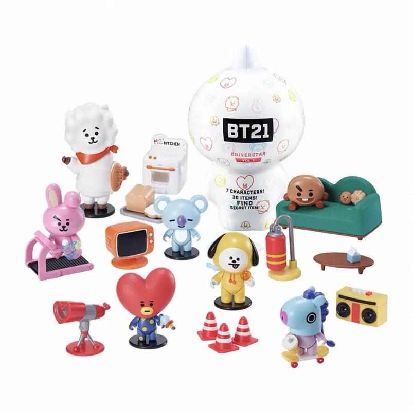 BT21 Exclusive Collection Figures