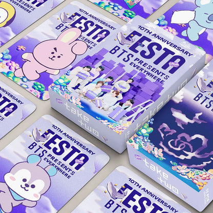 BTS Festa 55pcs Photo Card Set
