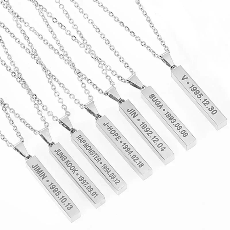BTS Members Necklace