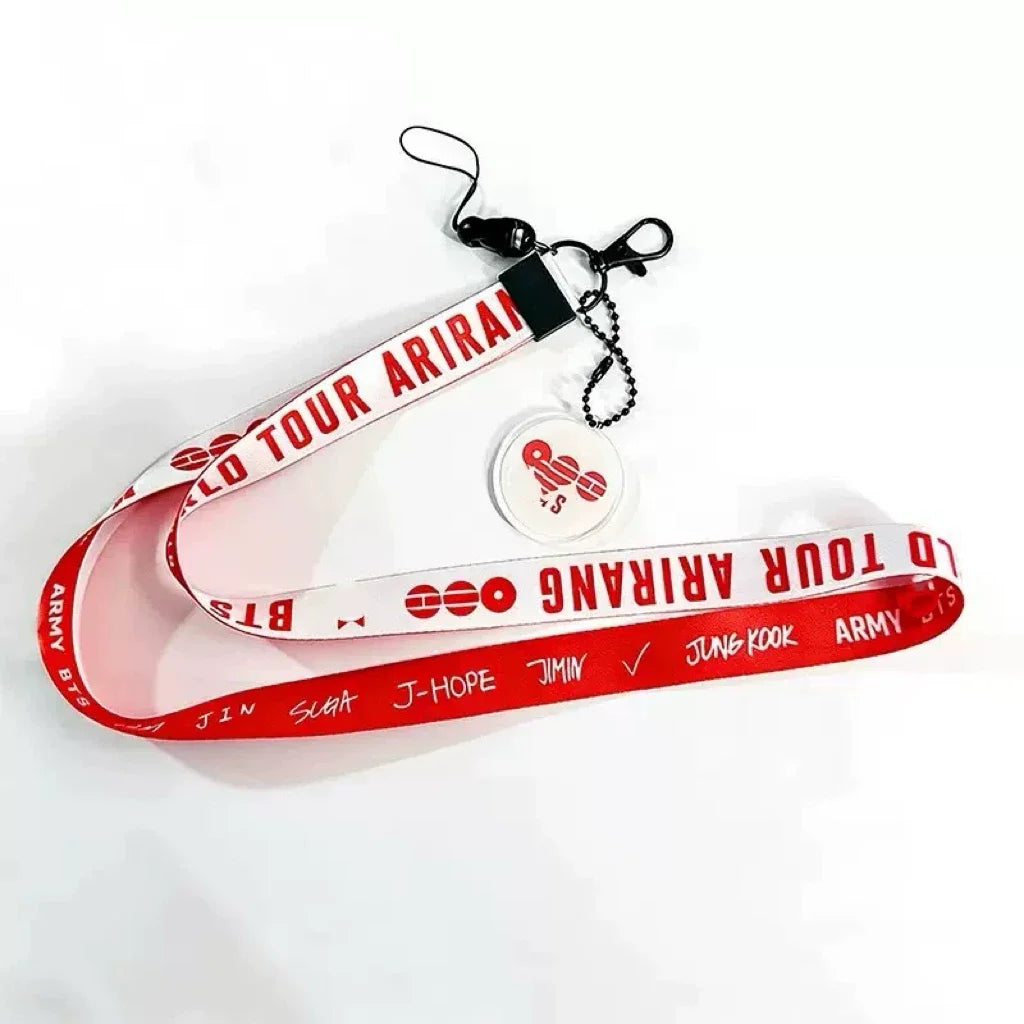 Arirang World Tour Lanyards & Photo-Card Holder 💜