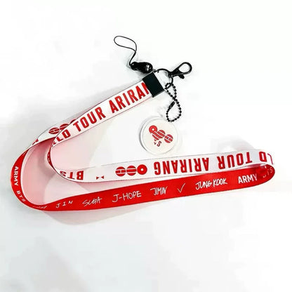 Arirang World Tour Lanyards & Photo-Card Holder 💜