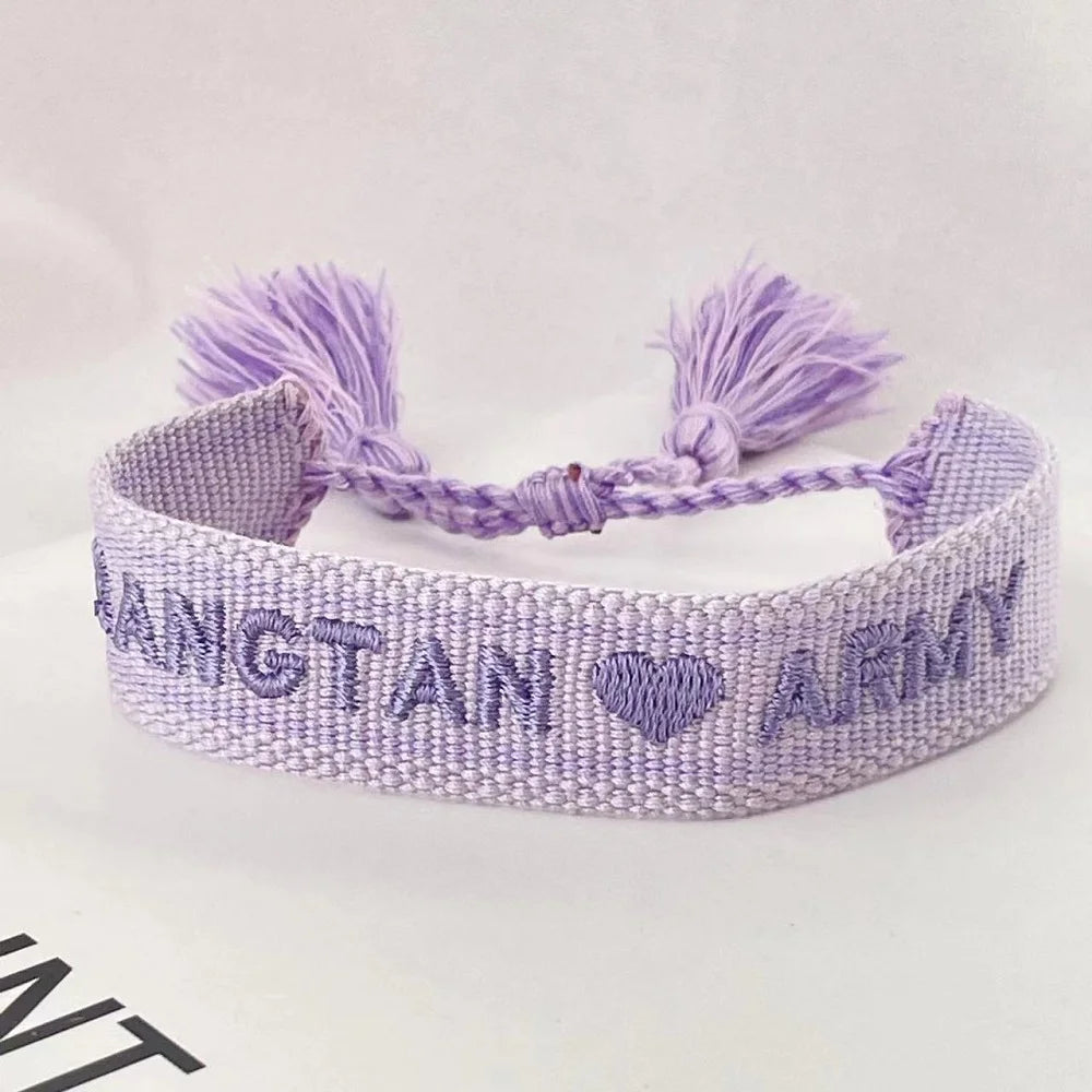 BTS Album Hand-Made Bracelets