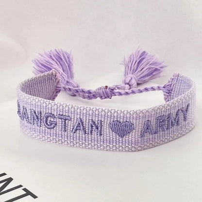 BTS Album Hand-Made Bracelets