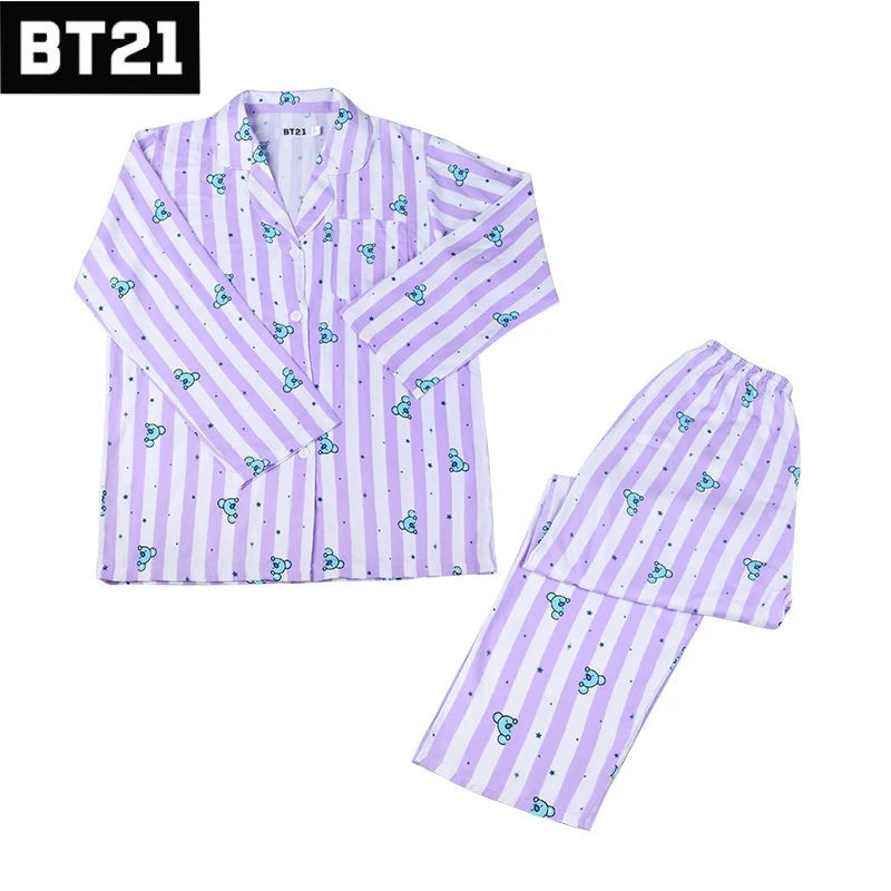 BT21 Cotton pyjama Set (Multiple Options)