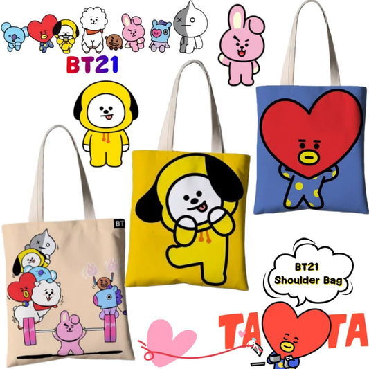 BT21 Exclusive Tote Bags