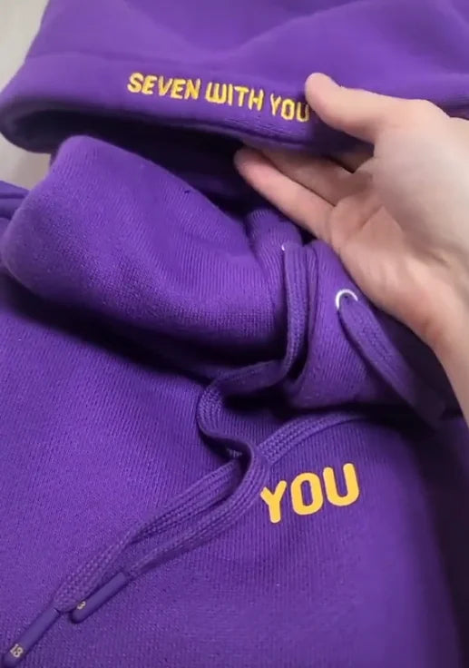 Jimin “You Never Walk Alone” Purple Hoodie