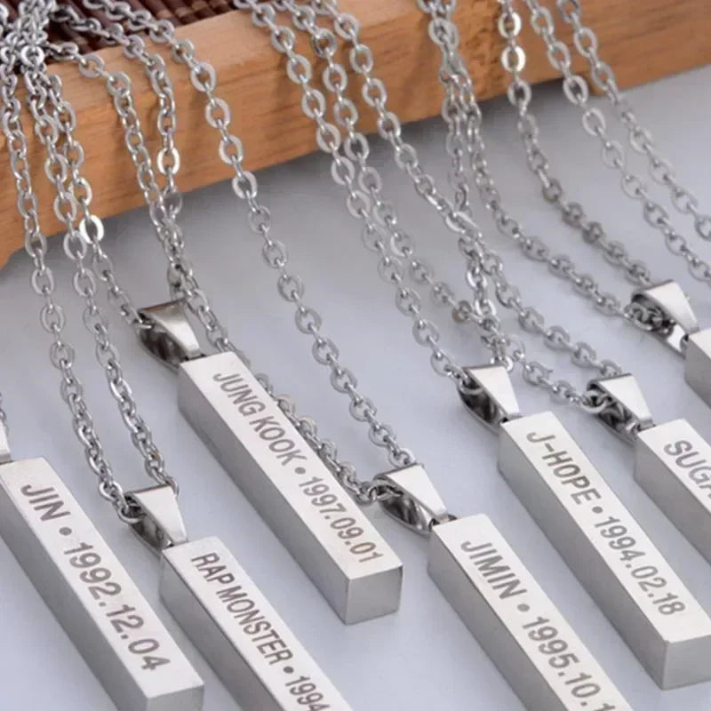 BTS Members Necklace