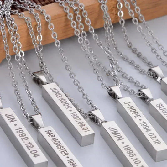 BTS Members Necklace