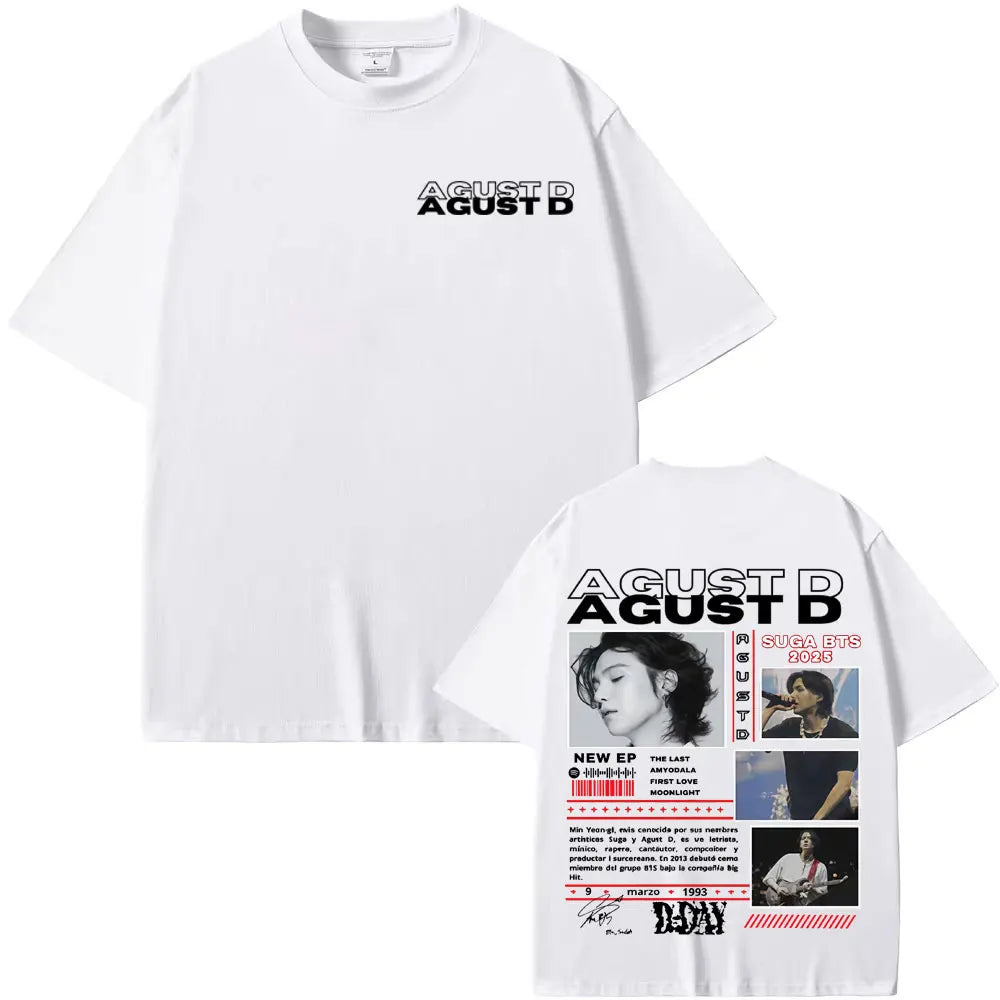 Suga AGUST-D Exclusive T-shirt ( Multiple Colors)