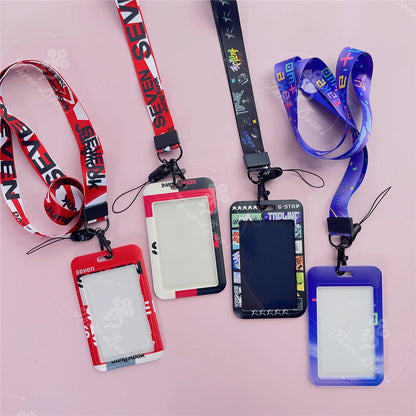 BTS Album Card holder lanyards