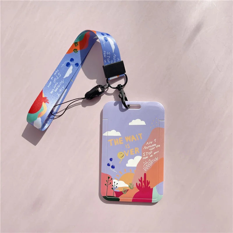 BTS Album Card holder lanyards