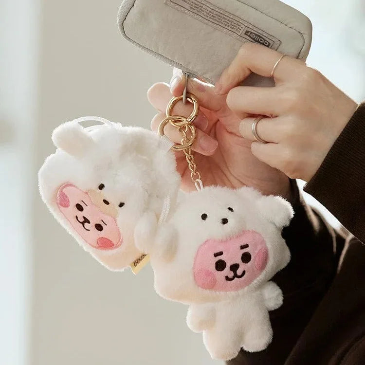 BT21 Animal Keychain Plushies