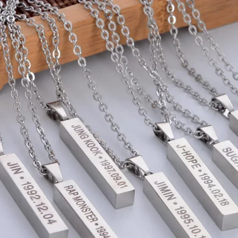 BTS Members Necklace