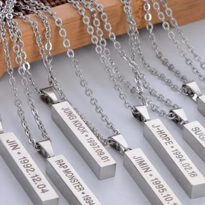 BTS Members Necklace