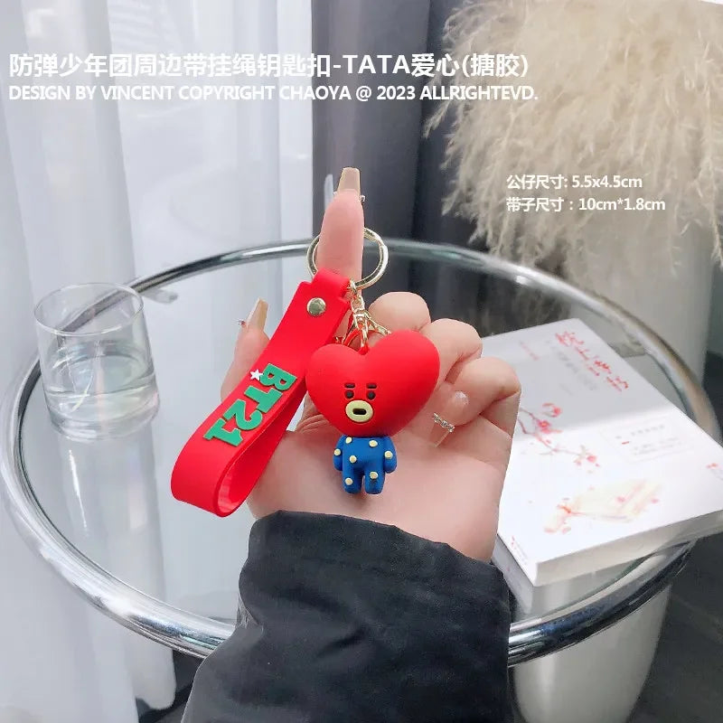 BT21 Character KeyChains