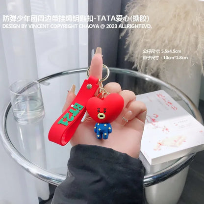 BT21 Character KeyChains