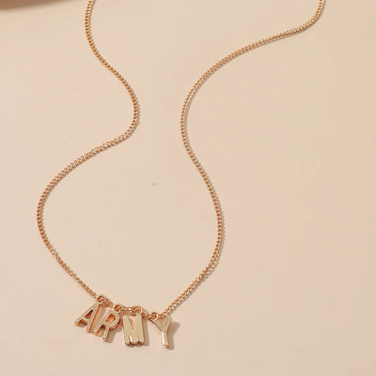 BTS ARMY Necklace Warn By BTS ✨