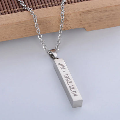 BTS members Personalised Rings, Bracelets & Necklaces (MULTIPLE OPTIONS)