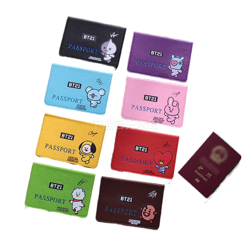 BT21 Passport Holder