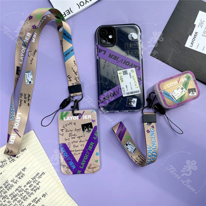 BTS Album Card holder lanyards