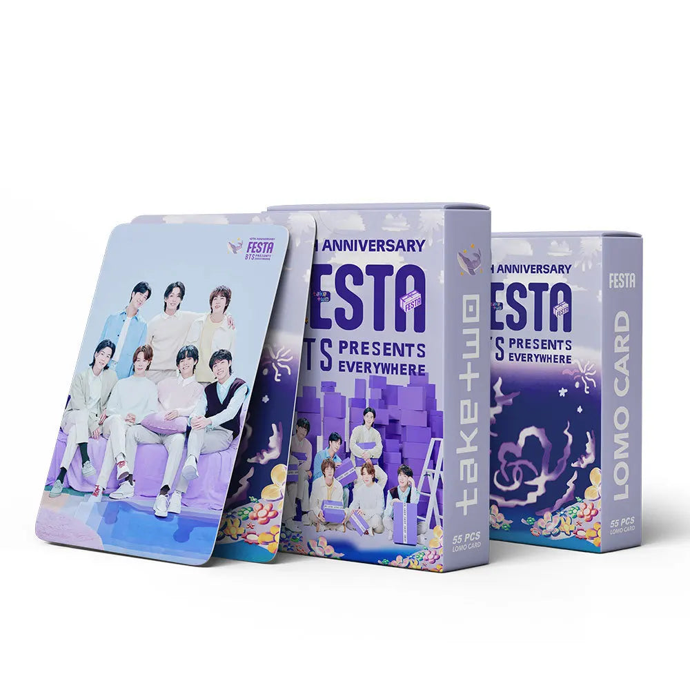 BTS Festa 55pcs Photo Card Set