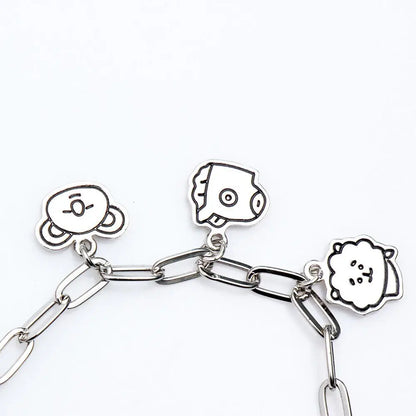BT21 Exclusive Steel Bracelet
