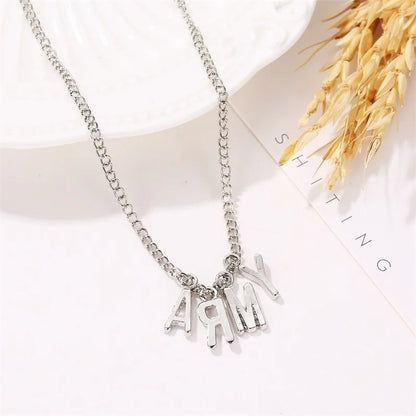 BTS ARMY Necklace Warn By BTS ✨