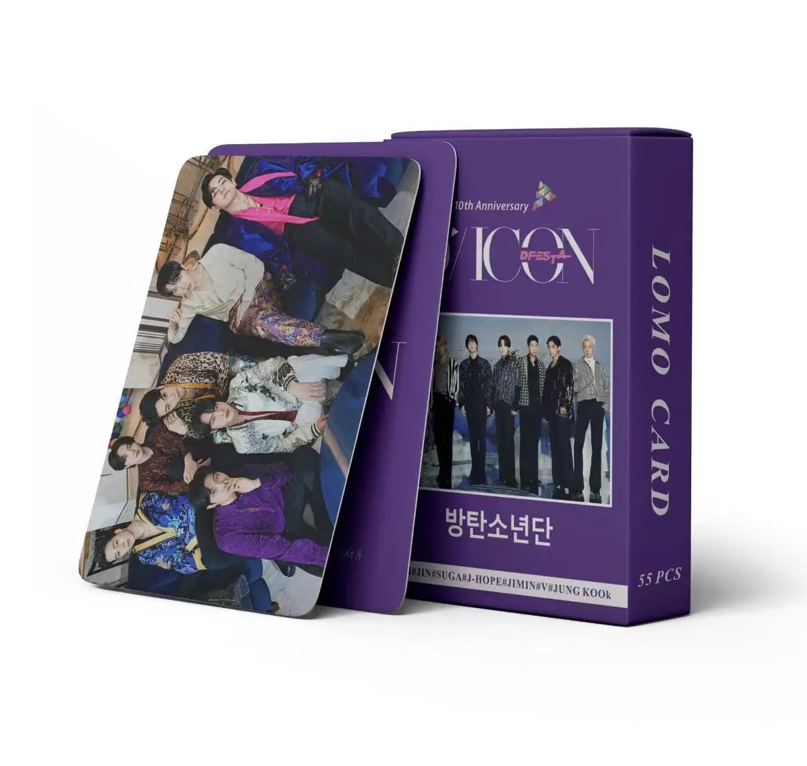 BTS 55Pcs/box Photocards (Multiple Options)
