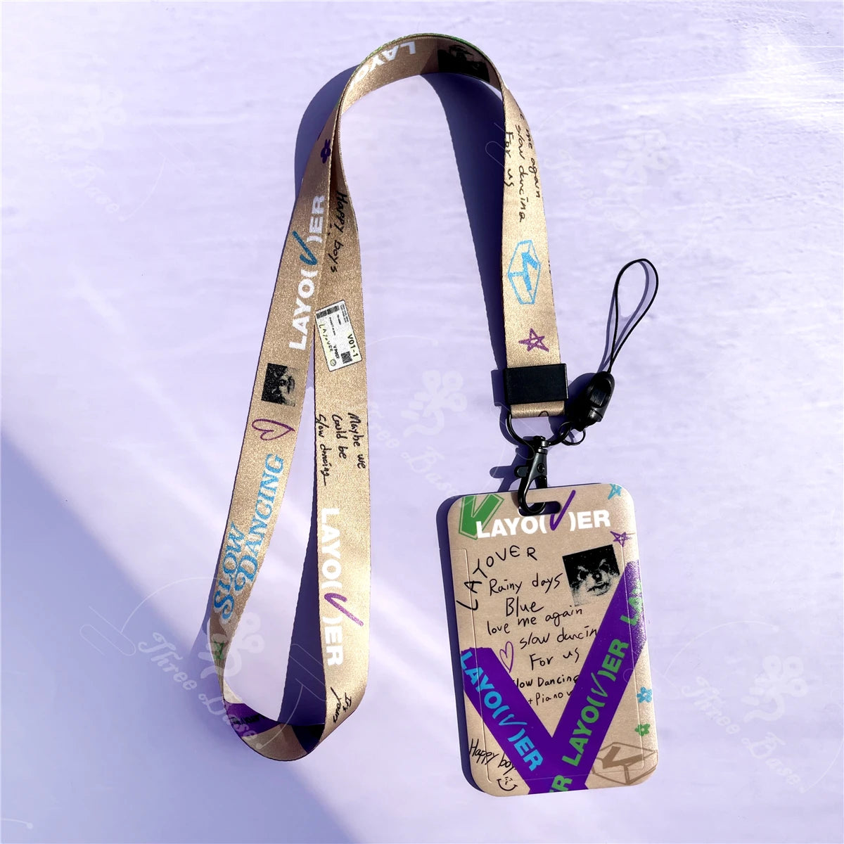 BTS Album Card holder lanyards