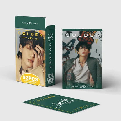 JK Golden 92PCS LOMO Photo Card Set